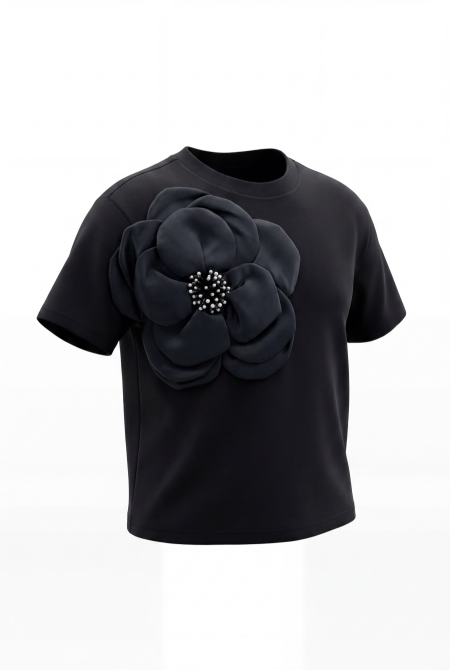 T-Shirt 3D Flower