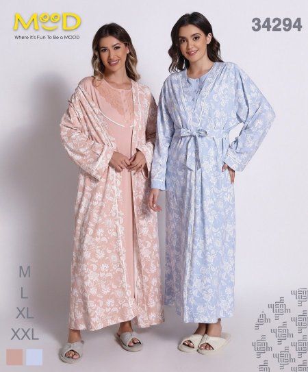 فستان + روب - 34294