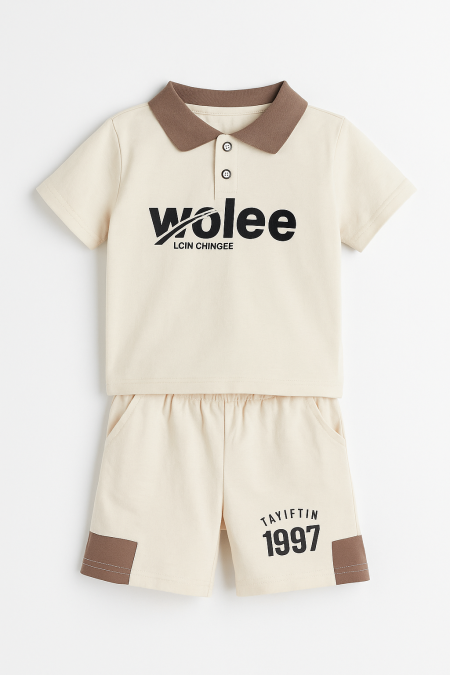 Kids Polo Summer Set