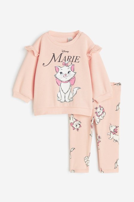 طقم بيبي بناتي - H&M