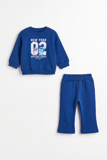 Stitch New York Girls Sweat Set