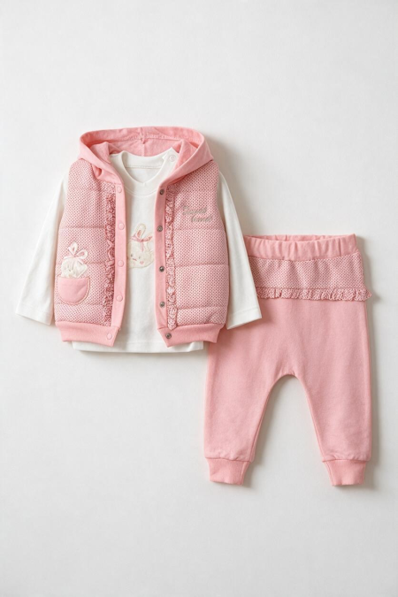 Bunny Ruffle Baby Set