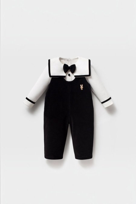 Classic Bow Jumpsuit Set