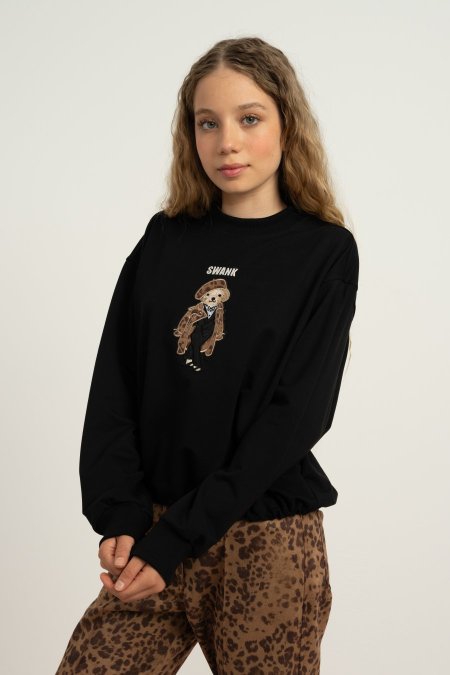 SWANK Teddy Oversized Sweatshirt