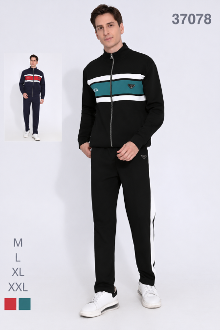 Men's Color Block Tracksuit