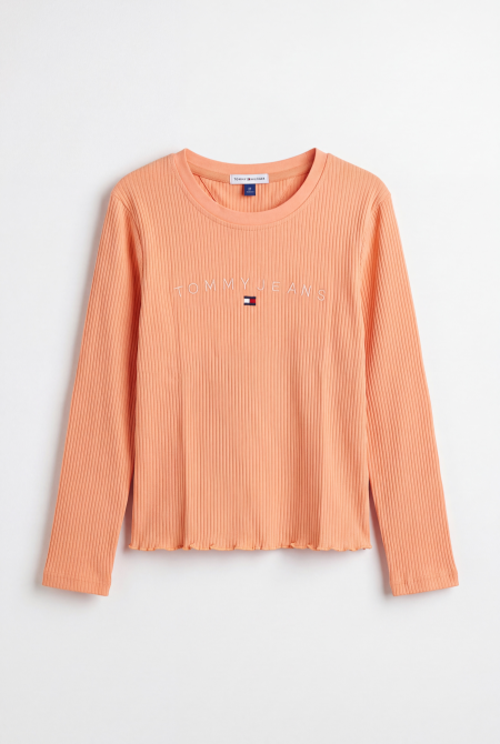Tommy Jeans Ribbed Long Sleeve