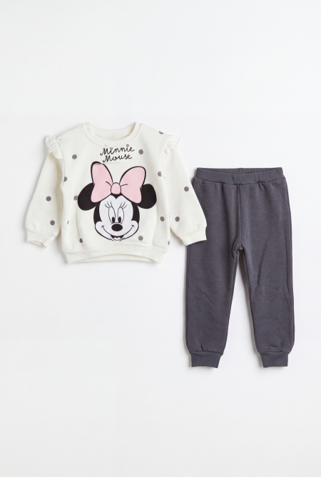Minnie Mouse Polka Dot Ruffle Tracksuit