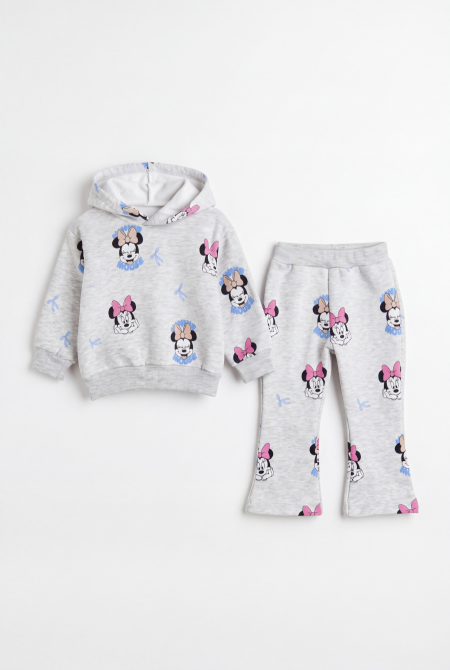 Minnie Mouse All-Over Print Hoodie Set