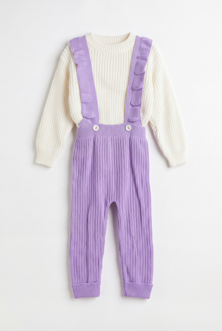 Soft Lavender & Ivory