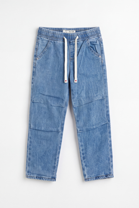 Relaxed Fit – Panel Detail Denim