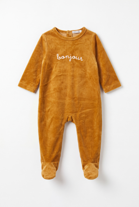 Bonjour – Velvet Footed Sleepsuit