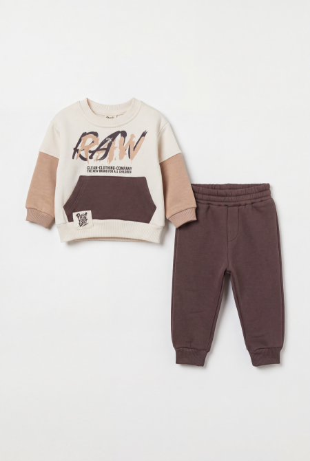 Mocha Brown / Ivory / Sand Beige