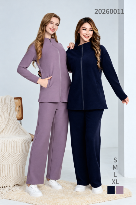 Longline Zip-Up Lounge Set