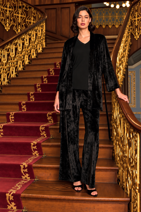 Luxury Velvet 3-Piece Lounge Set