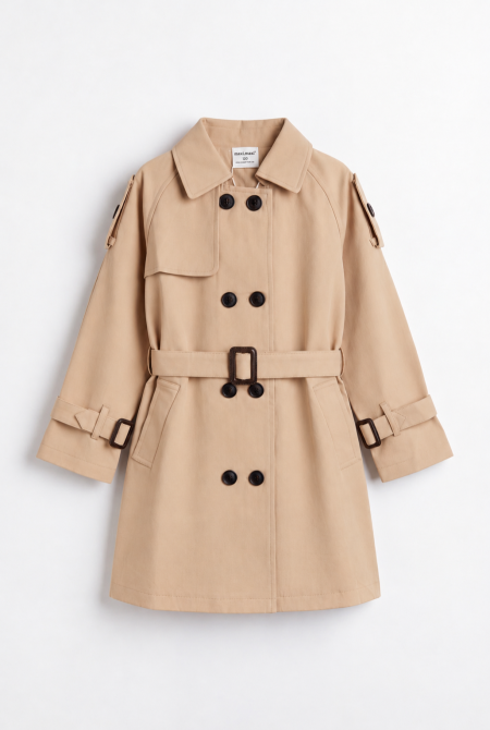 Classic Belted Trench Coat