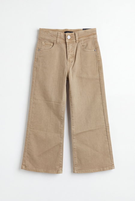 Wide Leg Denim Jeans